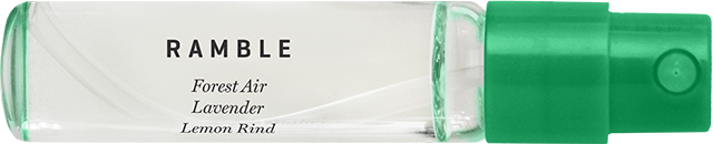 ramble fragrance sample vial